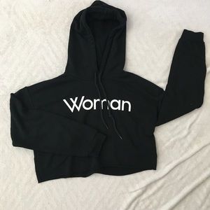 Forever 21 crop hoodie